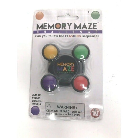 Memory Maze Challenge Handheld Game NEW SEALED - Picture 1 of 3